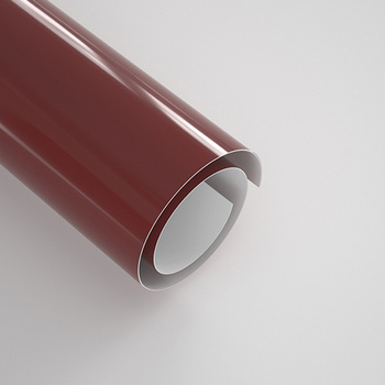 Self-adhesive foil 30,5 x 30,5 cm - 20 sheets - Glossy Fire Brick