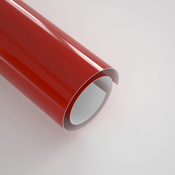 Self-adhesive foil 30,5 x 30,5 cm - 20 sheets - Glossy Dark Red