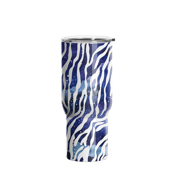 Craft Express hydro-transfer foil - Blue Zebra