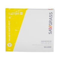 YELLOW Sawgrass SubliJet-UHD sublimation ink for Virtuoso SG1000