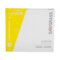 YELLOW Sawgrass SubliJet-UHD sublimation ink for Virtuoso SG500 / SG1000