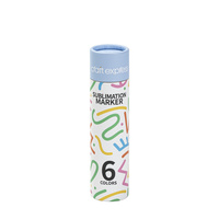 Craft Express Joy sublimation markers - 6 colours