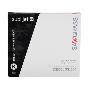 BLACK Sawgrass SubliJet-UHD sublimation ink for Virtuoso SG500 / SG1000