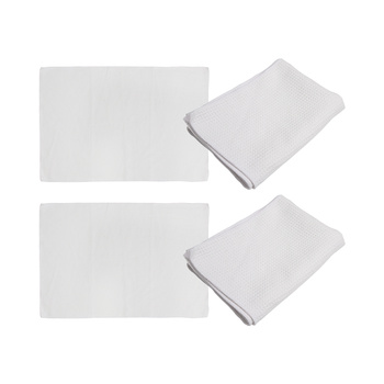 Set of 4 kitchen towels 40 x 60 cm for printing