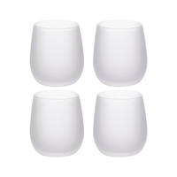 Set of 4 wine glasses 300 ml for printing