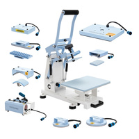 Craft Express Hobby Combo 8-in-1 Multifunctional Press Blue