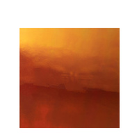 Craft Express adhesive foil sheet - orange rainbow