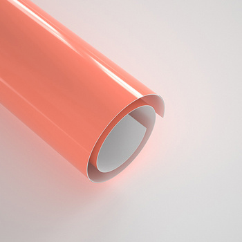 Self-adhesive foil 30,5 x 30,5 cm - 20 sheets - Glossy Light Coral