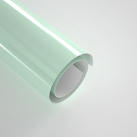 Self-adhesive foil 30,5 x 30,5 cm - 20 sheets - Glossy Aquamarine