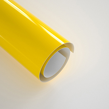 Self-adhesive foil 30,5 x 30,5 cm - 20 sheets - Glossy Yellow
