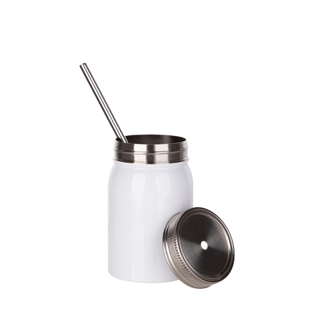 Set of 4 Mason Tumbler 500ml metal mugs for printing