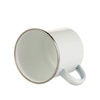 Set of 4 enamel mugs 500 ml for printing