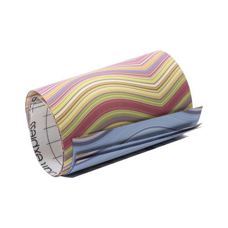 Arkusz transferowy Craft Express Color Waves 30,5 x 11,4 cm - 4 szt.