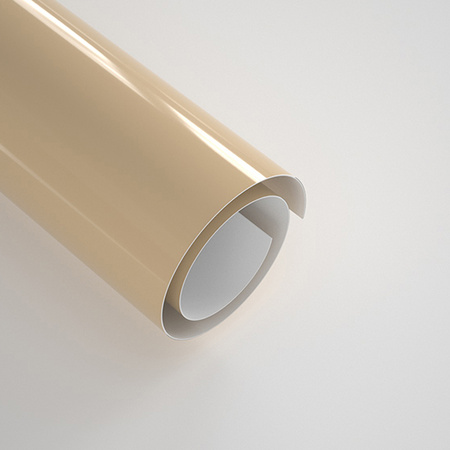 Self-adhesive foil 30,5 x 30,5 cm - 20 sheets - Glossy Tan