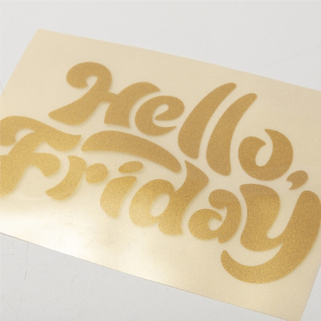 OtterPro A3 DTF printing foil - 50 sheets - Gold