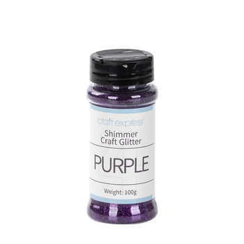 Craft Express Purple Glitter 100 g