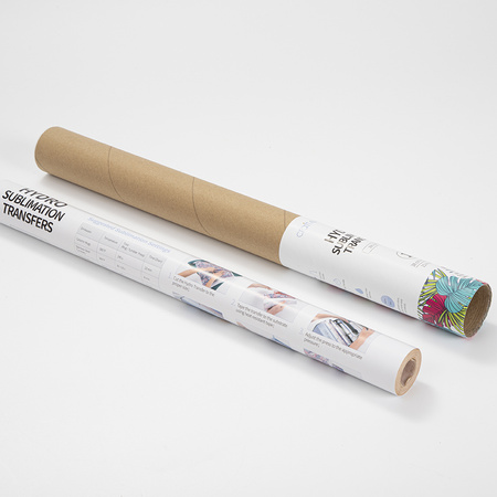 Craft Express hydro-transfer foil - Red Tropic Leaves