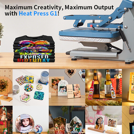 Otter Ultra Heat Press G1 flatbed press