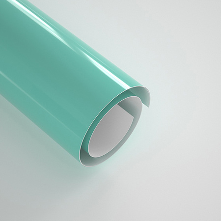 Self-adhesive foil 30,5 x 30,5 cm - 20 sheets - Glossy Mint Green