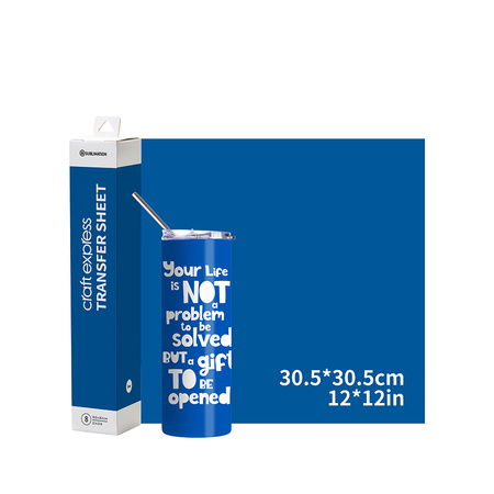 Craft Express transfer sheet blue 30.5 x 30.5 cm - 8 pcs.