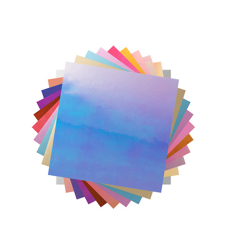 Set of 10 sheets of Craft Express adhesive foil