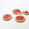 Artificial watermelon pieces