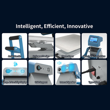 Otter Ultra Heat Press G1 flatbed press