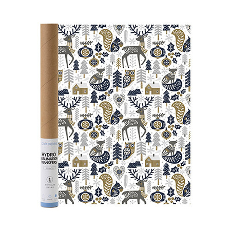 Folia do hydrotransferu Craft Express - White Elk