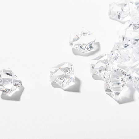 Artificial crushed ice - clear