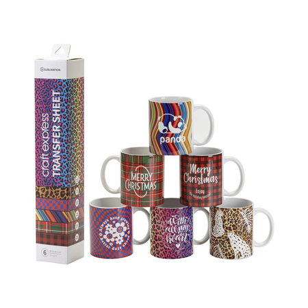 Zestaw arkusz transferowych Craft Express B 30,5 x 30,5 cm - 6 szt.