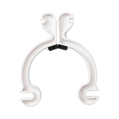 Cup decorating attachment with clip