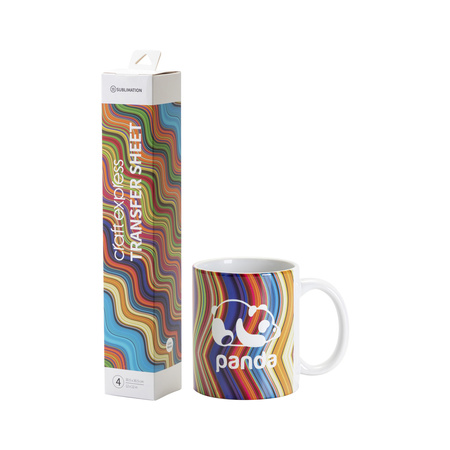 Arkusz transferowy Craft Express Color Waves 30,5 x 30,5 cm - 4 szt.