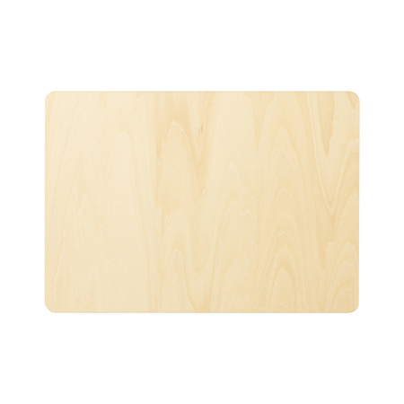 Set of 4 plywood pads for printing