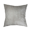Set of 4 leather pillowcases 40 x 40 cm for printing - grey