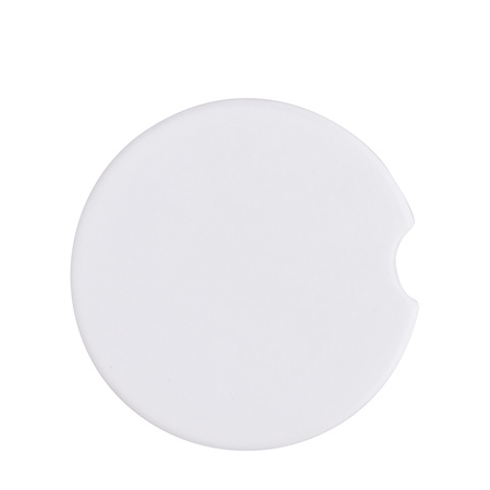 Set of 4 round ceramic car mug coasters for printing