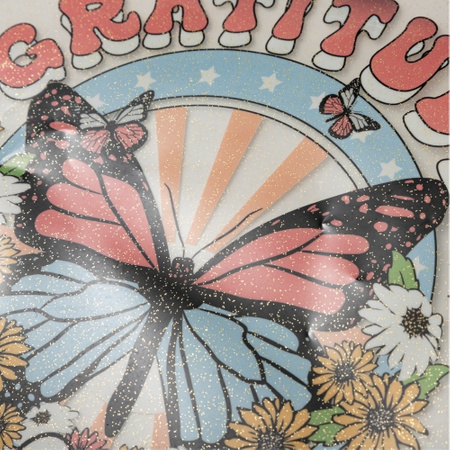 Folia brokatowa do druku OtterPro DTF 30 cm x 100 m - Gold