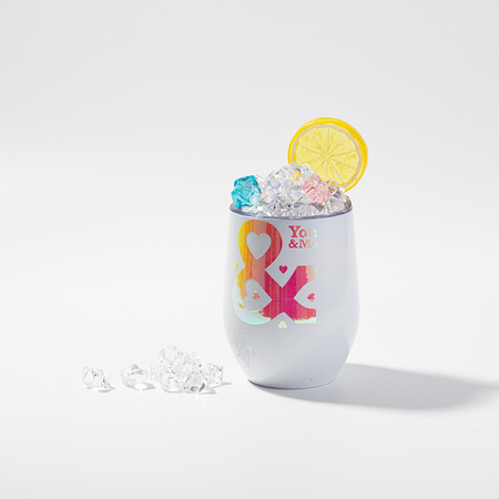 Artificial crushed ice - clear