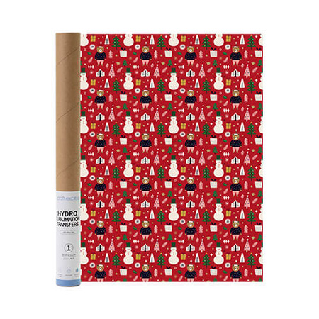 Folia do hydrotransferu Craft Express - Bear and White Snowman