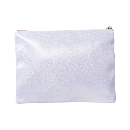 Set of 4 glitter cosmetic bags for printing