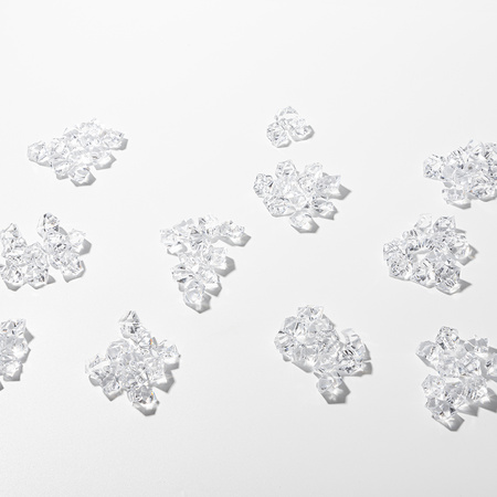 Artificial crushed ice - clear
