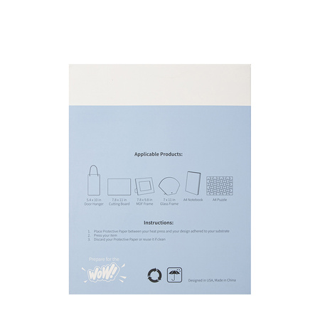 Protective paper 230 x 290 mm Craft Express - 200 sheets