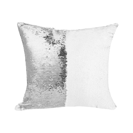 Set of 4 pillowcases with sequins 40 x 40 cm for printing