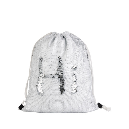 Set of 2 sequin bags 36 x 45 cm for printing