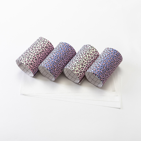 Arkusz transferowy Craft Express Dynamic Leo 30,5 x 11,4 cm - 4 szt.