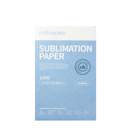 Craft Express sublimation paper 279 x 432 mm - 110 sheets