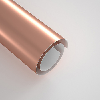 Self-adhesive foil 30,5 x 30,5 cm - 20 sheets - Glossy Rose Gold