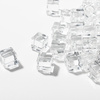 Artificial ice cubes - clear