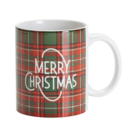 Arkusz transferowy Craft Express Xmas Plaid 1 30,5 x 30,5 cm - 4 szt.