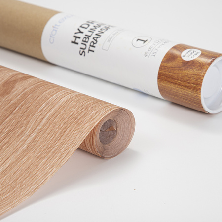 Craft Express hydro-transfer foil - Brown Wood Texture