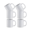 Set of 6 ceramic 330 ml mugs for printing